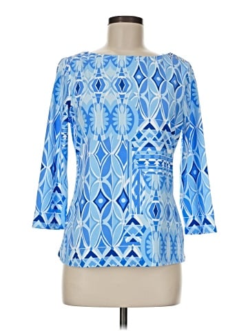 J. McLaughlin 3/4 Sleeve Blouse (view 1)