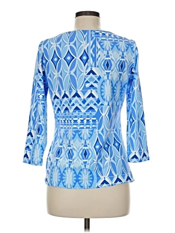 J. McLaughlin 3/4 Sleeve Blouse (view 2)