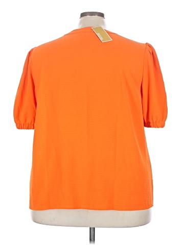MICHAEL Michael Kors Short Sleeve Blouse (view 2)