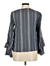 Ella Moss Gray Long Sleeve Blouse Size M - photo 2