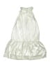 Lilt 100% Polyester Metallic Silver Dress Size 7 - 8 - photo 2