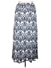 Gilli Print Gray Blue Formal Skirt Size 2X - photo 1