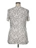Torrid Silver Short Sleeve Top Size 1X Plus (1) - photo 2