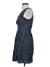 Maison Jules 100% Polyester Polka Dots Blue Casual Dress Size XS - photo 5