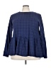 Zanzea Collection Blue Long Sleeve Blouse Size 4X - photo 1