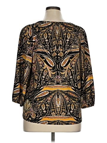 MELLODAY 3/4 Sleeve Blouse (view 2)