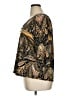 MELLODAY Gold 3/4 Sleeve Blouse Size XL - photo 5