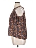 Xhilaration Brown Short Sleeve Blouse Size XL - photo 5