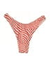 Unbranded Houndstooth Red Swimsuit Top Size S - photo 2