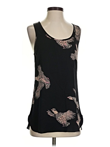 Tucker Sleeveless Silk Top (view 1)