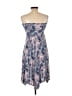 Express Paisley Blue Cocktail Dress Size L - photo 2