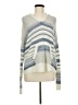 Lira Stripes Silver Pullover Sweater Size M - photo 1