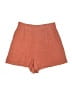 Shein Solid Orange Shorts Size 6 - photo 1