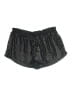 Silence and Noise 100% Polyester Metallic Black Shorts Size M - photo 1