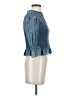 Zara Blue 3/4 Sleeve Blouse Size S - photo 4