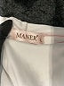 Maner 100% Polyester Silver Formal Skirt Size L - photo 4