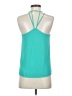 Naked Zebra 100% Polyester Teal Tank Top Size S - photo 2