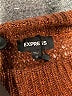 Express Tweed Brown Turtleneck Sweater Size XS - photo 7