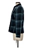 Kasper A.S.L. 100% Wool Plaid Teal Jacket Size 6 - photo 5