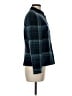 Kasper A.S.L. 100% Wool Plaid Teal Jacket Size 6 - photo 4