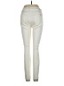 7 For All Mankind Metallic Ivory Jeans Size 26 waist - photo 2