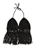 Bear Dance 100% Polyester Black Swimsuit Top Size Sm - Med - photo 1