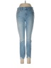 Good American Color Block Blue Jeans Size 29 Petite - photo 1