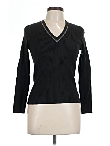 Lizwear by Liz Claiborne Long Sleeve T-Shirt (view 1)