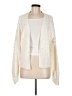 Jun & Ivy 100% Acrylic Ivory Cardigan Size M - photo 1