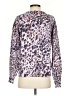 Ann Taylor LOFT Animal Print Purple Pullover Sweater Size S - photo 2