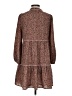 Joy Joy Animal Print Brown Casual Dress Size XS - photo 2