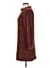 Allison Brittney 100% Polyester Brown Turtleneck Sweater Size L - photo 5