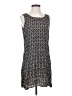 Jonathan Martin Graphic Gray Casual Dress Size 5 - photo 1