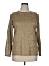 MICHAEL Michael Kors Metallic Gold Long Sleeve Top Size XL - photo 1