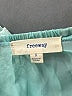 Freeway Teal 3/4 Sleeve Blouse Size S - photo 7