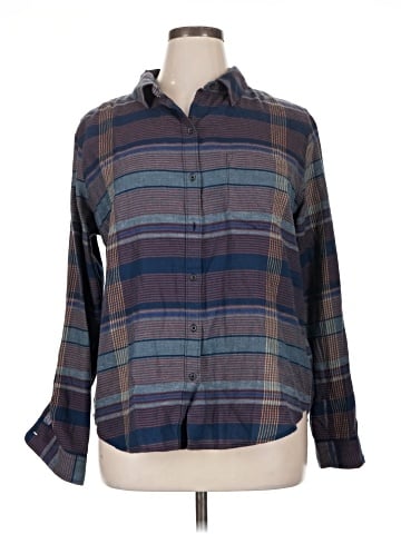 PrAna Long Sleeve Button-Down Shirt (view 1)