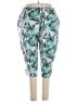 Roaman's Tropical Green Active Pants Size 22 (1X) - photo 2