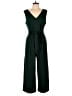 Calvin Klein Solid Green Jumpsuit Size 12 - photo 1