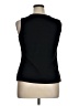 Unbranded Black Sleeveless Blouse Size XL - photo 2