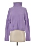 Open Edit Purple Turtleneck Sweater Size XS - photo 1