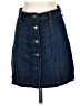 Just Black Blue Denim Skirt Size S - photo 1