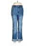 J.Jill Color Block Blue Jeans Size 6 - photo 1