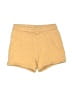 H&M 100% Cotton Solid Yellow Shorts 9-12 MO / 12 MO - photo 1