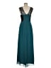 BCBGeneration 100% Polyester Teal Cocktail Dress Size 8 - photo 2