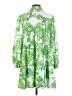 Shein 100% Polyester Tropical Green Casual Dress Size S - photo 2