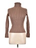 Rocorose 100% Viscose Brown Turtleneck Sweater Size L - photo 1