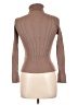 Rocorose 100% Viscose Brown Turtleneck Sweater Size L - photo 2