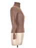 Rocorose 100% Viscose Brown Turtleneck Sweater Size L - photo 4