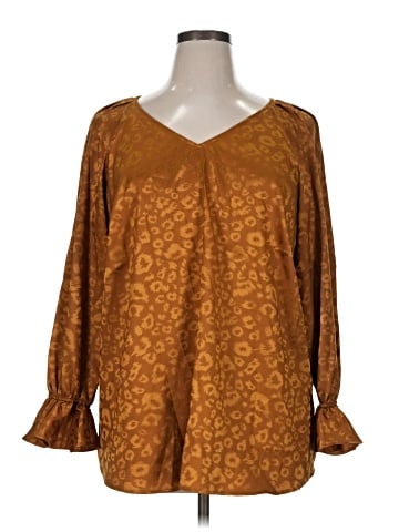 Bar III Long Sleeve Blouse (view 1)