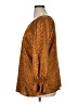 Bar III Brown Long Sleeve Blouse Size 1X - photo 5